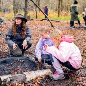 Camp wilderness fire