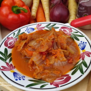 Kimchi on a plate 27 Apr 26